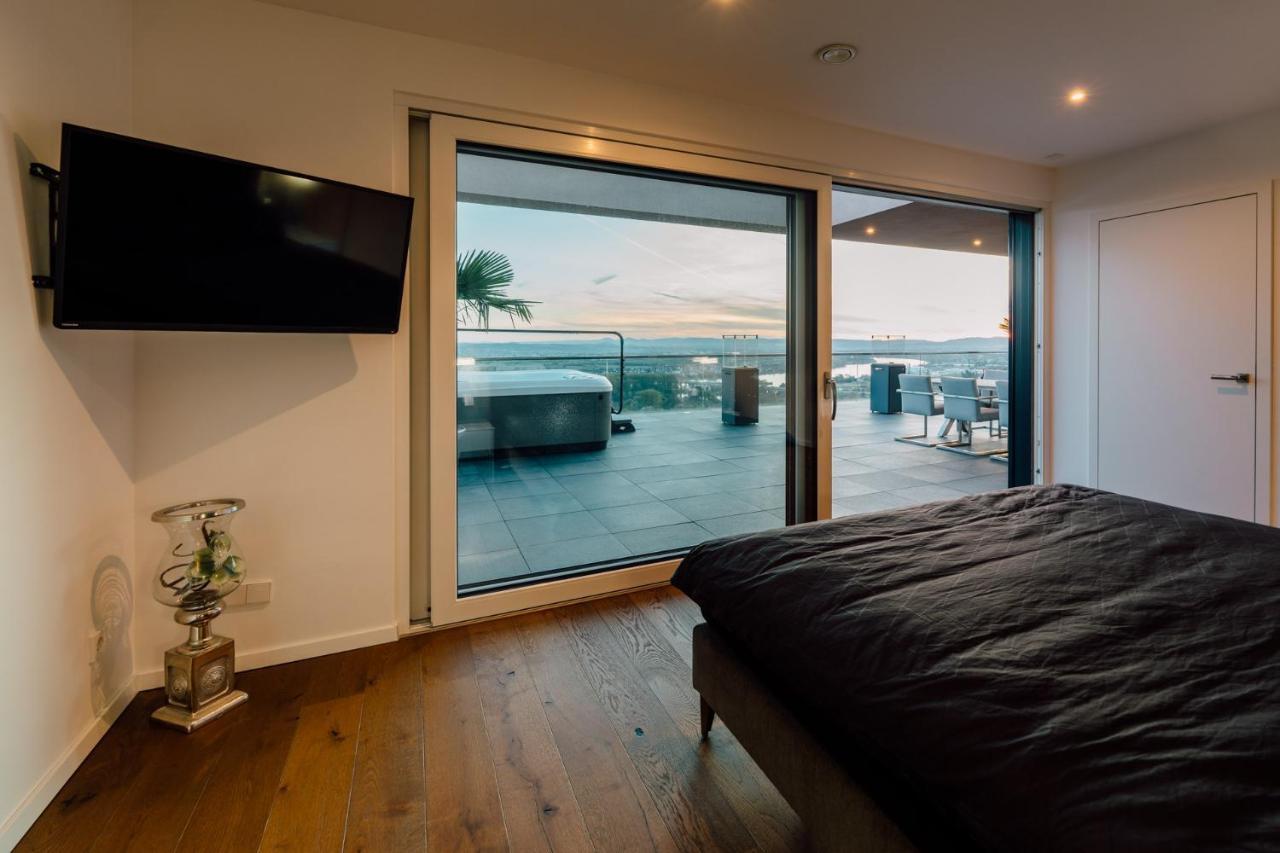 Traumblick Trifft Luxus! Apartment Weitersburg Bagian luar foto