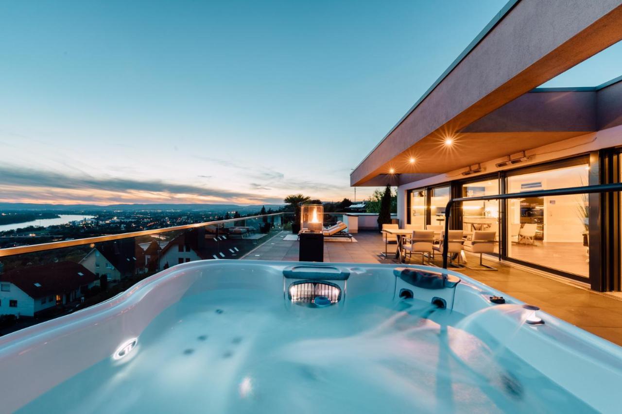 Traumblick Trifft Luxus! Apartment Weitersburg Bagian luar foto