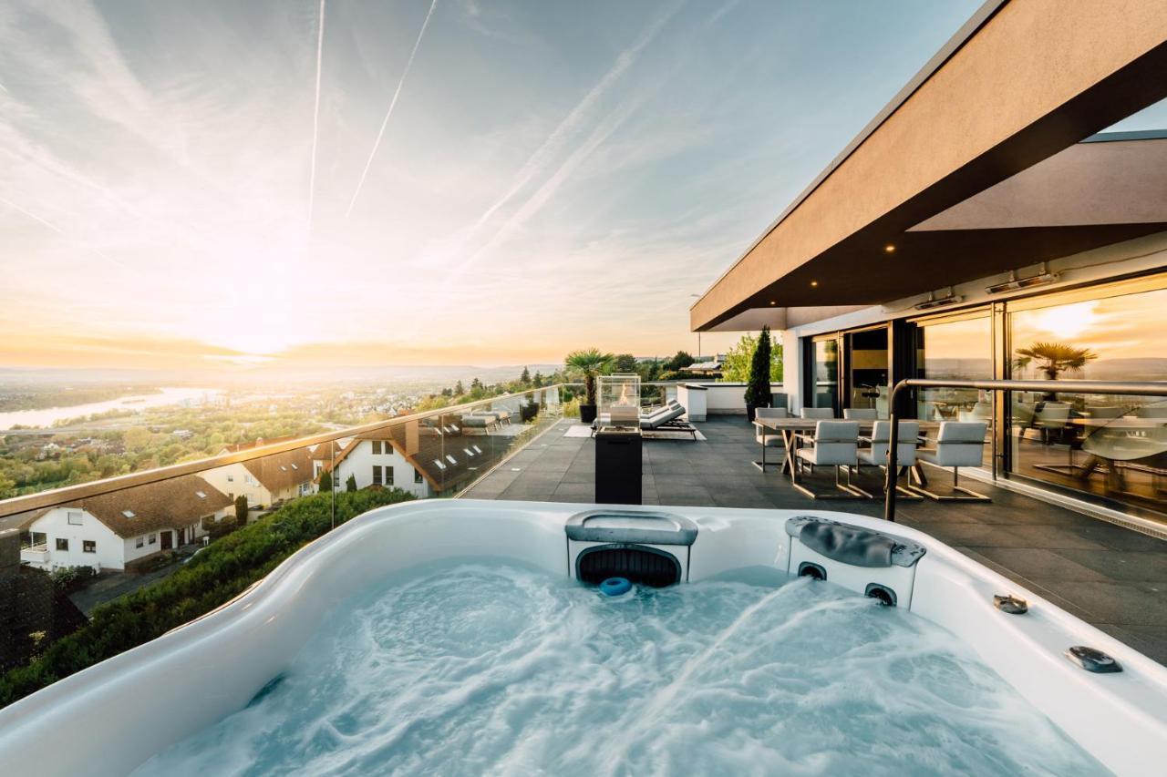 Traumblick Trifft Luxus! Apartment Weitersburg Bagian luar foto
