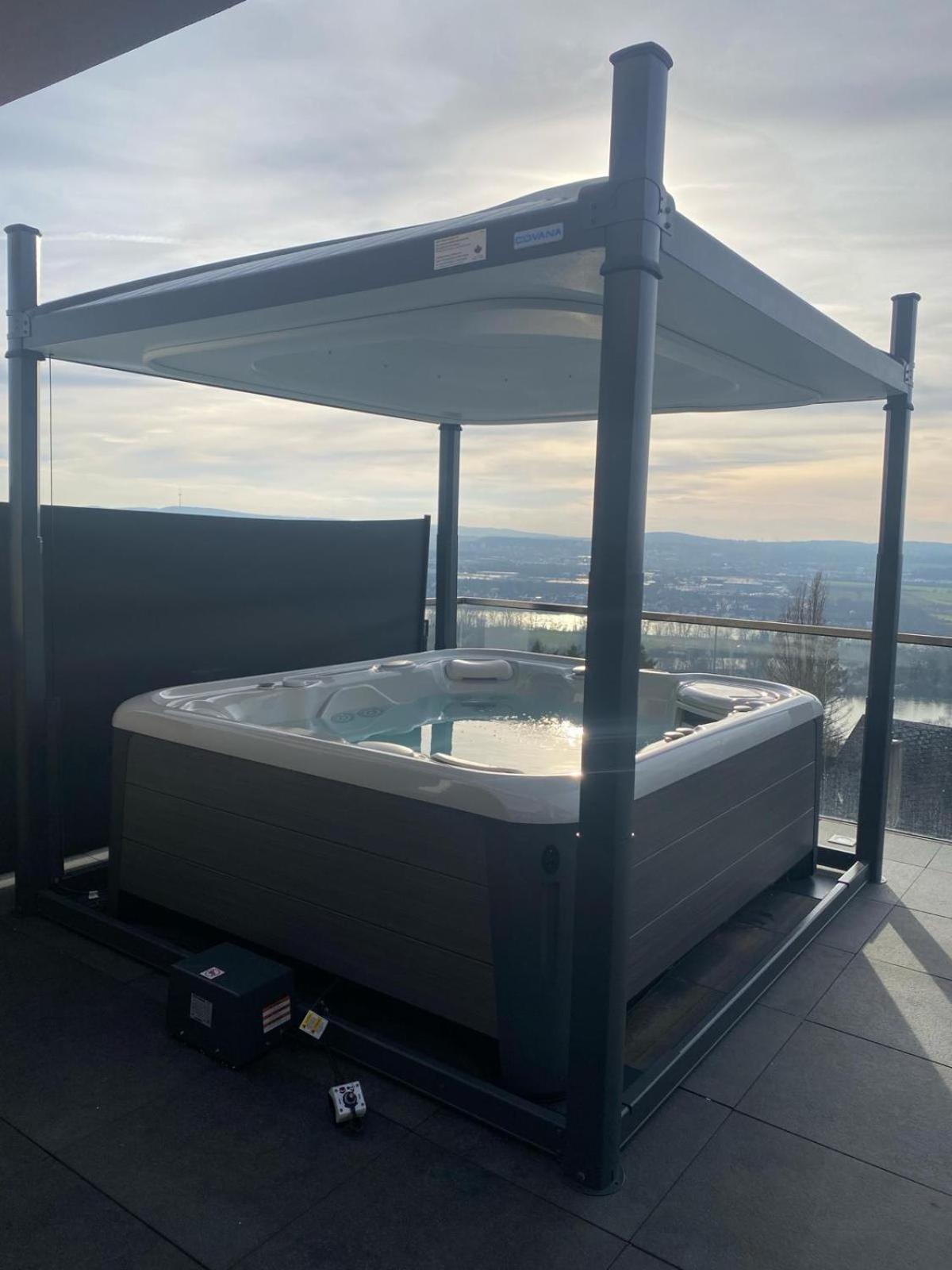 Traumblick Trifft Luxus! Apartment Weitersburg Bagian luar foto